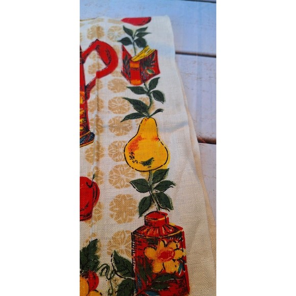 VTG Tea Towel Old Homestead Week Sept 15 1921 Pure Linen RN# 16604 Vivid Colors - Picture 9 of 12